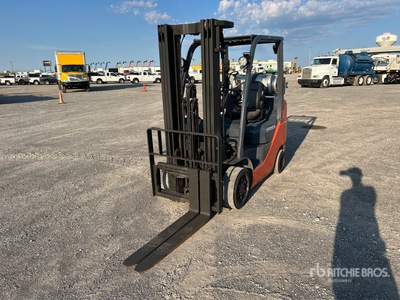 2015 Toyota 8FGCU25 4500 lb Cushion Tire Chariot Élévateur