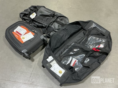 (6) Luggage Bags & (12) Individual Bags