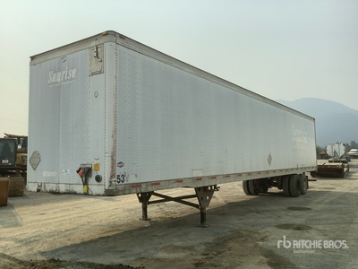 2004 Utility 53 ft x 102 in Sliding T/A Van Trailer