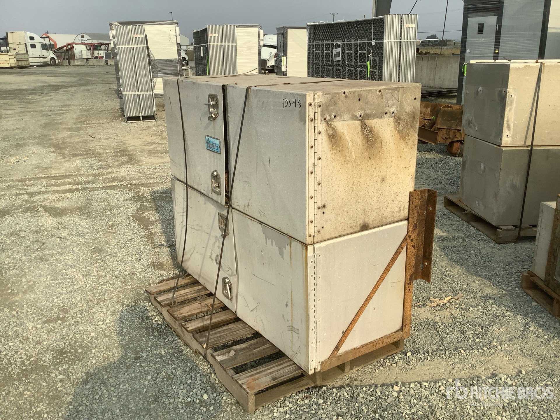 Quantity of (6) Aluminum Werkzeugkiste