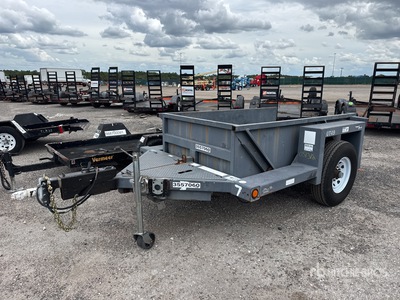 2012 JLG UT49 8 ft S/A Ground Load Trailer