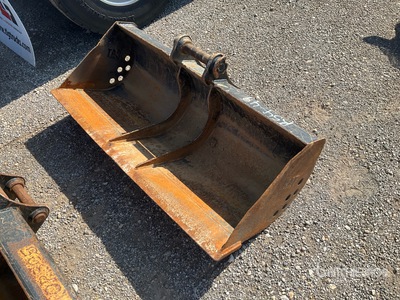 Cat 50 in Cleanup Excavator Bucket