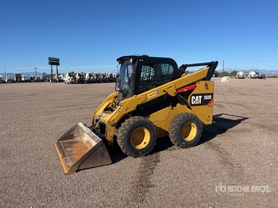 2017 Cat 262D Two-Speed Chargeuse à direction à glissement