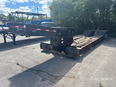 1987 T/A Removable Gooseneck Lowboy Trailer