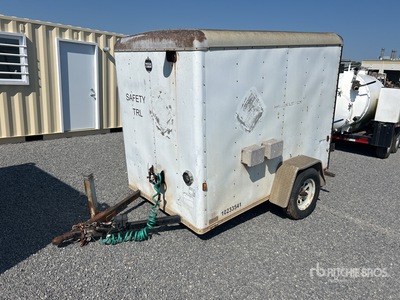 2001 Wells Cargo 8 ft S/A Enclosed Trailer