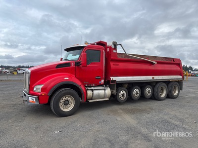 2017 Kenworth T880 12x4 Simple 16 6-Achs Kipper-Lkw