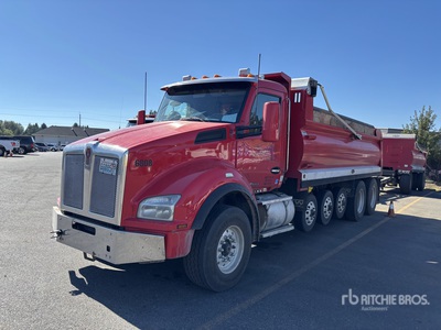 2018 Kenworth T880 12x4 Simple 16 Five Axle Dump Truck