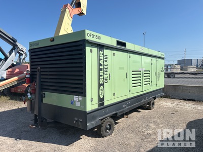 2021 Sullair OFD1550/AFDWQ-CU 1550 cfm Mobile Compresor de aire