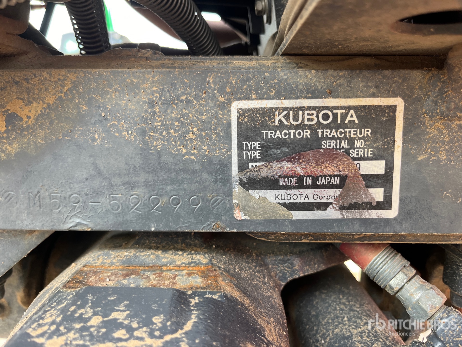 2014 Kubota M59 4WD جرار متعدد الاستخدامات