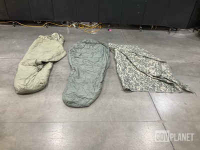 (45) Assorted Sleeping Bags & (23) Wet Weather Poncho Liners