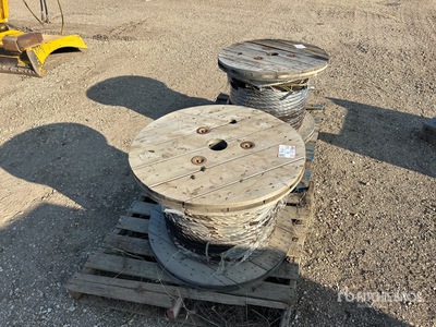 Quantity of (2) Spools of 1 1/8 in. Cable Winch