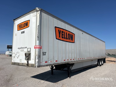 2009 Wabash 53 ft x 102 in T/A Van Trailer