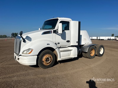 2015 Kenworth T-680 6x4 T/A Day Cab Truck Tractor