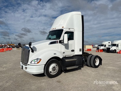 2016 Kenworth T680 4x2 S/A Day Cab Truck Tractor