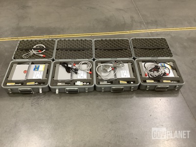 (4) Agilent Technologies E4418B-E23 Power Factor Meters