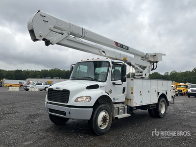 2008 Terex HI-Ranger 5TC-55 55 ft on 2018 Freightliner M2 106 4x4 auto hoogwerker