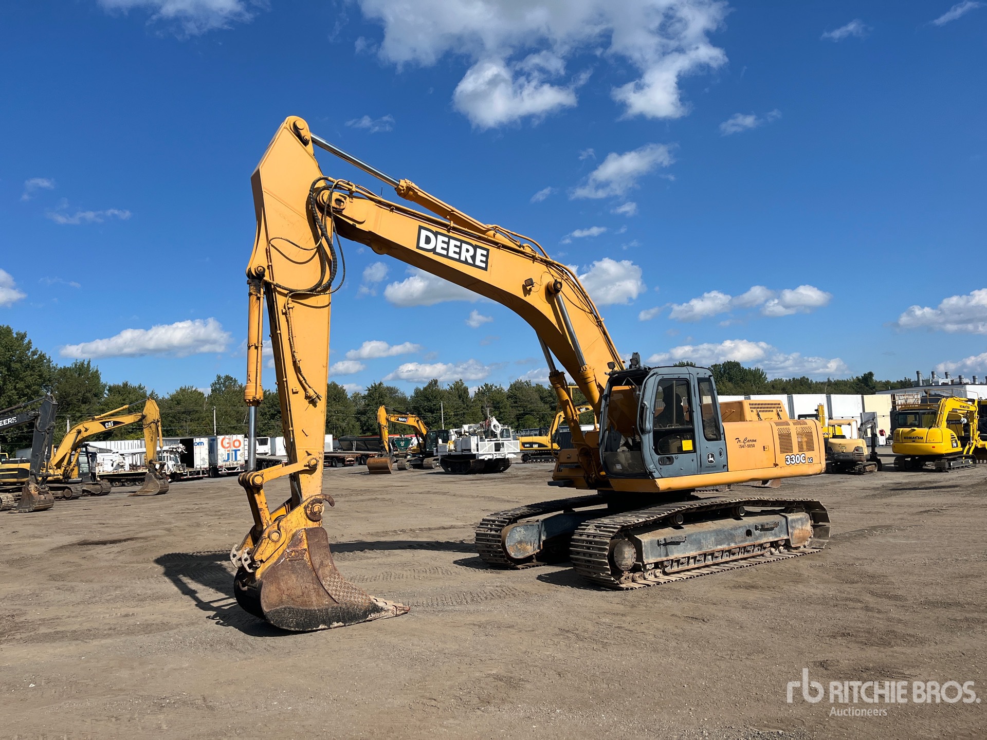 2002 John Deere 330C LC Tracked Excavator