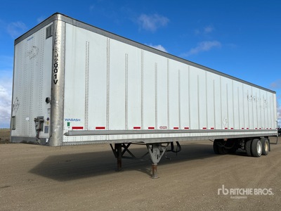 2023 Wabash 53 ft x 102 in T/A Van Trailer