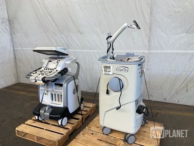 (1) GE Portable Ultrasound Machine & (1) Clarity RetCam3 Shuttle