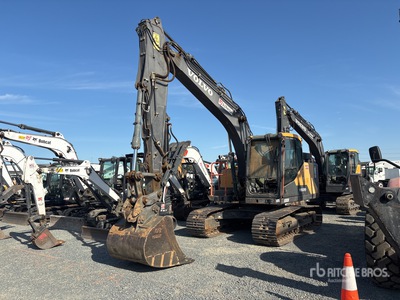 2017 Volvo EC140EL Tracked Excavator