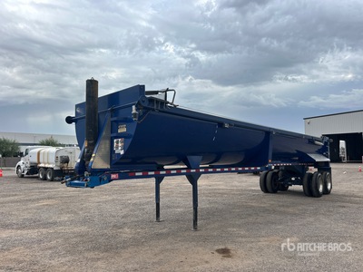 2019 CTSI 39 ft T/A Frameless End Dump Trailer