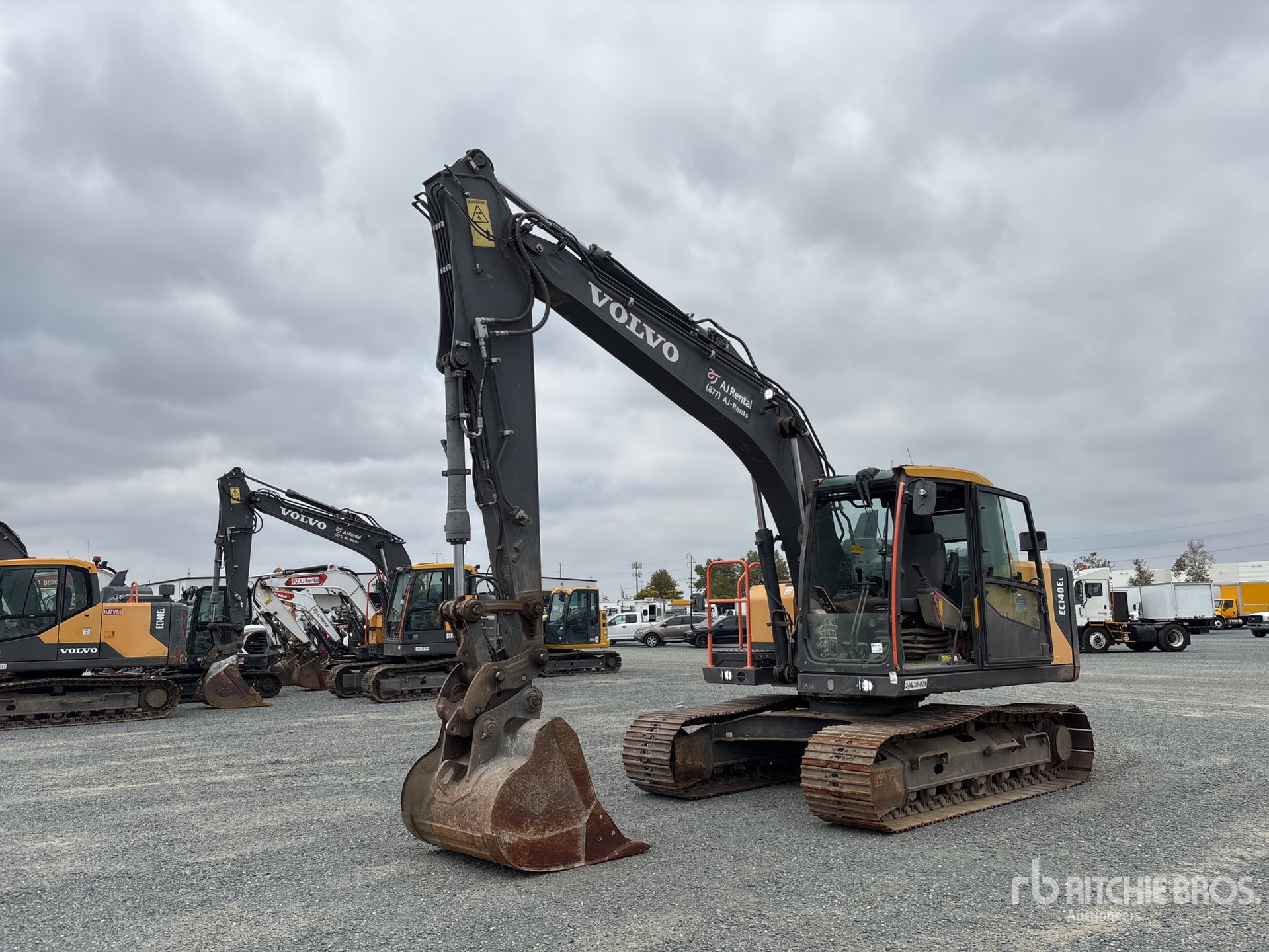 2019 Volvo EC140EL Tracked Excavator