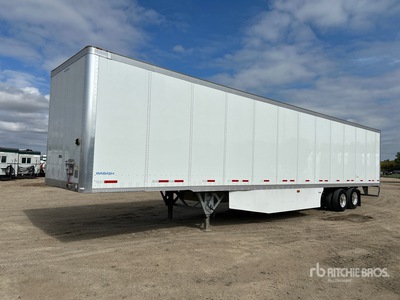 2024 Wabash 53 ft T/A Remorque fourgon