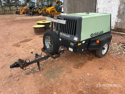 2010 Sullair 185DPQ JD 185 cfm Mobile Air Compressor