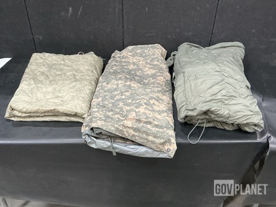(5) Wet Weather Poncho Liners, (2) Bivy Covers & Assorted Items