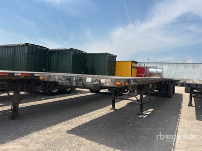 1998 Transcraft TL2000W245X96 45 ft T/A Spread Axle Remorque à plateau