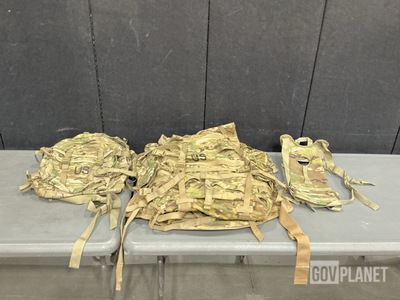 (19) Assault Packs, (27) Hydration System Carriers & Assorted Items