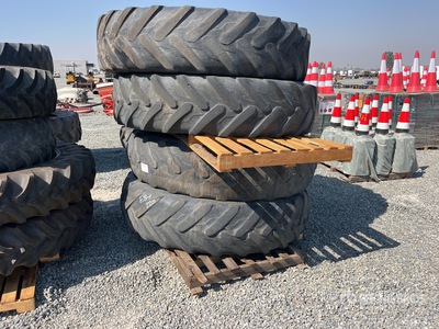 Quantity of (4) 480/80R50 Tires