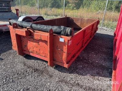 Hook-Lift 12 ft x 6 ft x 24 in Waste Container