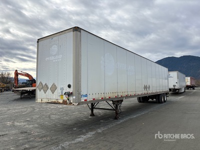 2009 Stoughton 53 ft x 102 in T/A Remolque de furgoneta