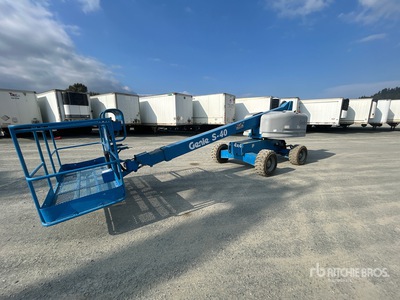 2008 Genie S-40 4WD Diesel Plataforma Elevadora Telescópica