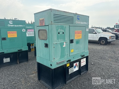 Cummins Onan 25DKAF QuietSite II Diesel Generator Set