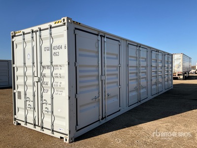 2025 40 ft High Cube Multi-Door Conteneur de stockage