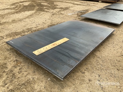 Quantity of (2) 2025 AGT 6 ft x 10 ft 3 in (1 in Thick) Placas de acero (Unused)
