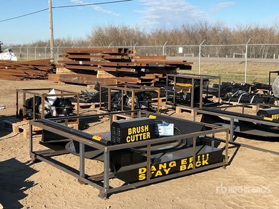 2025 Mower King SSRC 72 in Skid Steer Brush Cutter (Unused)
