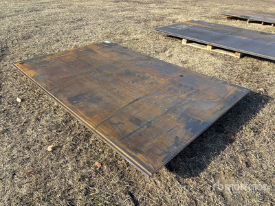 Quantity of (2) 2025 AGT 5ft x 8ft (0.75 in Thick) Stahlplatten (Unused)
