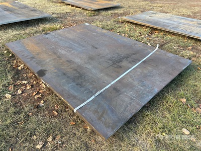 Quantity of (2) 2025 AGT 6ft x 8ft (0.75 in Thick) Stahlplatten (Unused)