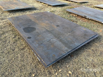 Quantity of (2) 2025 AGT 6ft x 8ft (0.75 in Thick) Stahlplatten (Unused)