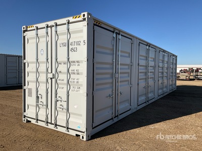 2025 40 ft High Cube Multi-Door Conteneur de stockage