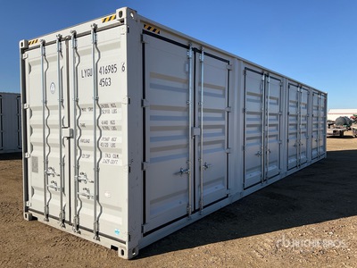 2025 40 ft High Cube Multi-Door Conteneur de stockage
