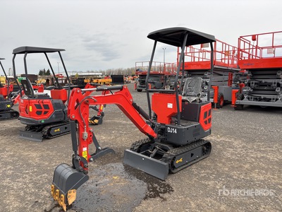 2025 AGT DJ14-S Mini Excavator (Unused)