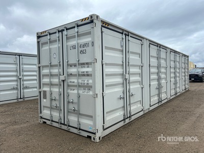 2025 40 ft High Cube Multi-Door 40 ft One-Way High Cube Multi-Door Storage Container