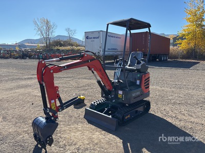 2025 CFG MX15RX Mini Excavator (Unused)