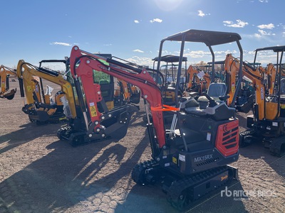 2025 CFG MX15RX Mini Excavator (Unused)