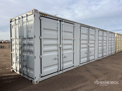 2025 40 ft High Cube Multi-Door Lagercontainer
