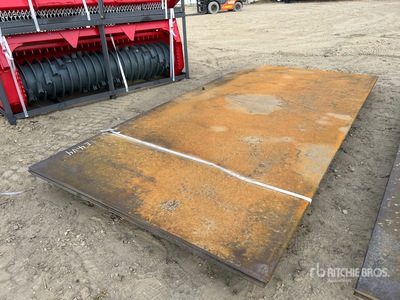 Quantity of (2) 2025 AGT 5 ft x 10 ft (1 in Thick) Stahlplatten (Unused)